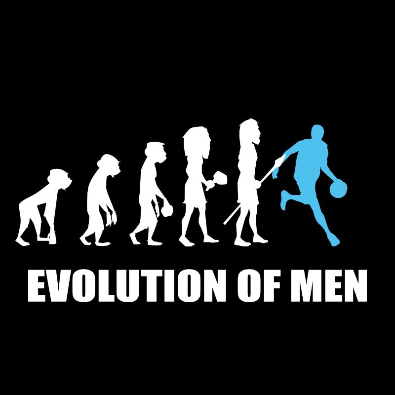 Evolution basketball basket ball basketball player