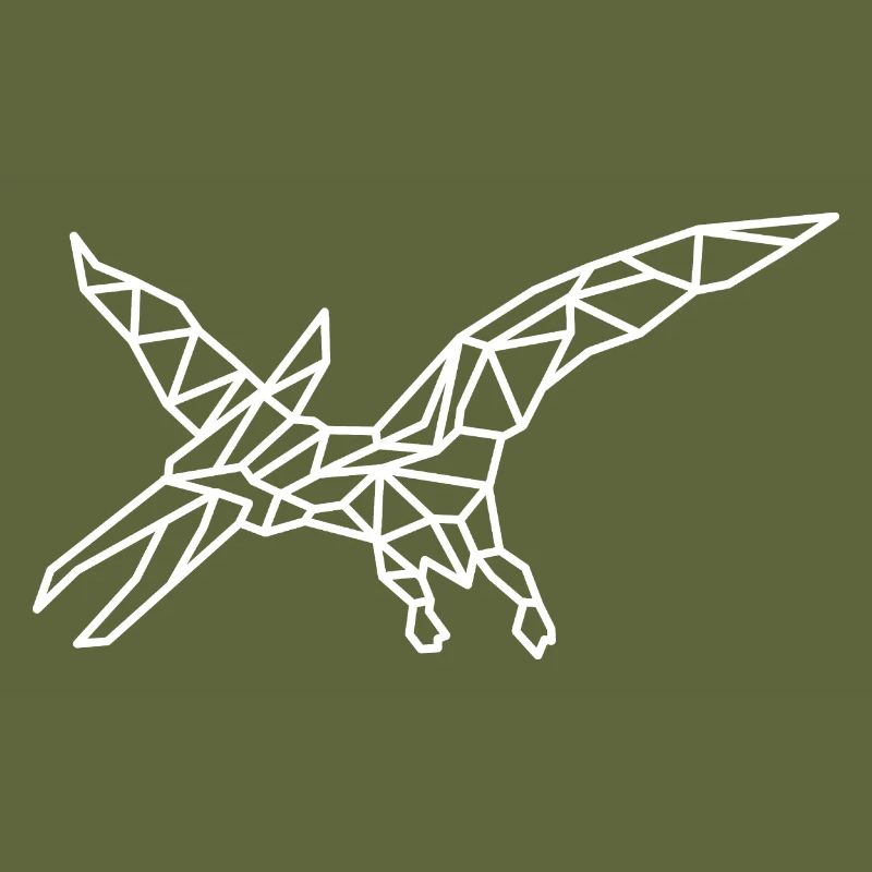 Ptérosaure Dino Géométrie