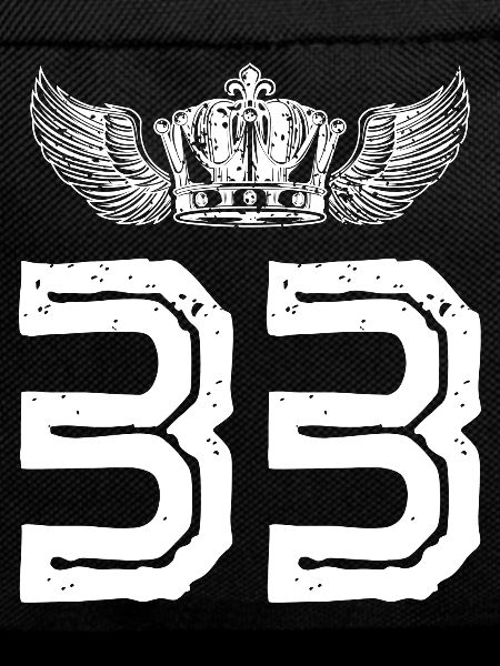 33 Number crown