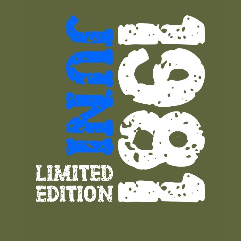 1981 Juni Limited Edition Geburtstag Geschenk