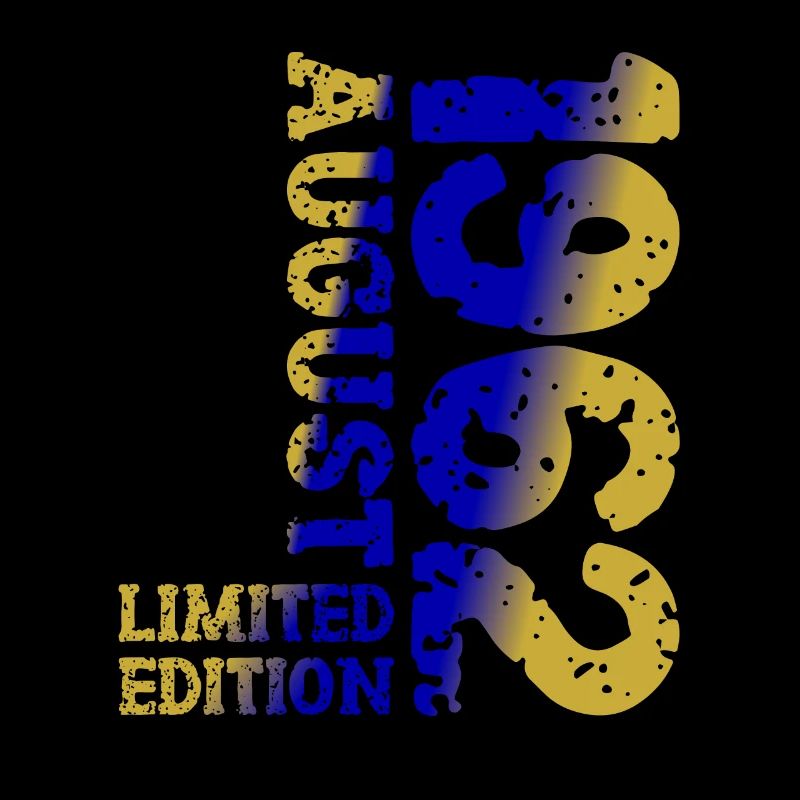 1962 August Limited Edition 61. Geburtstag Outfit