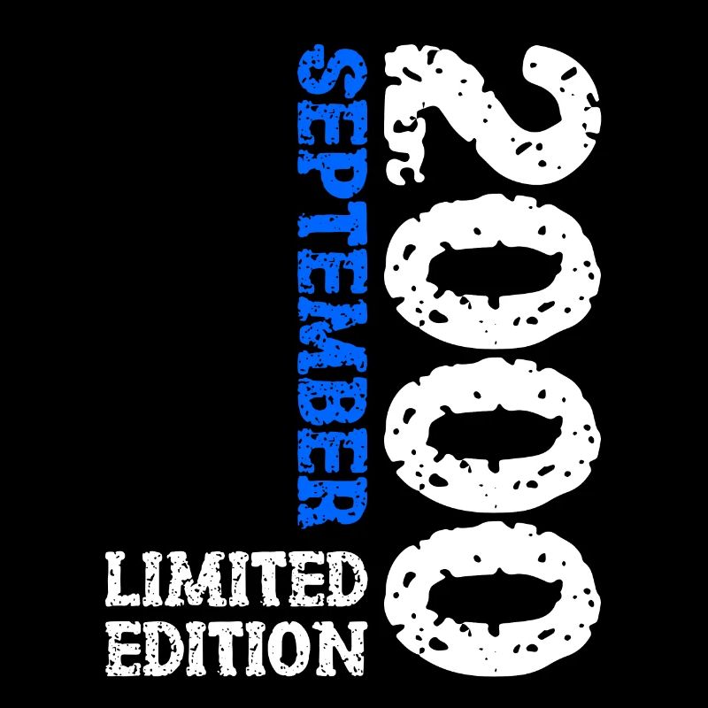 2000 Septembre Édition Limitée 23rd Birthday Deco