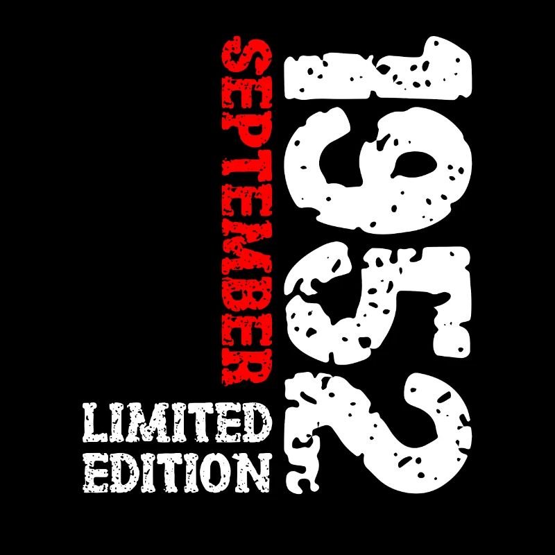 1952 September Limited Edition 71. Geburtstag Deko