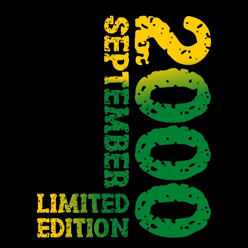 2000 September Limited Edition 23. Geburtstag Deko