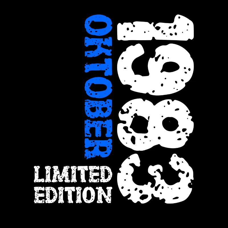 1983 Oktober Limited Edition 40. Geburtstag Deko