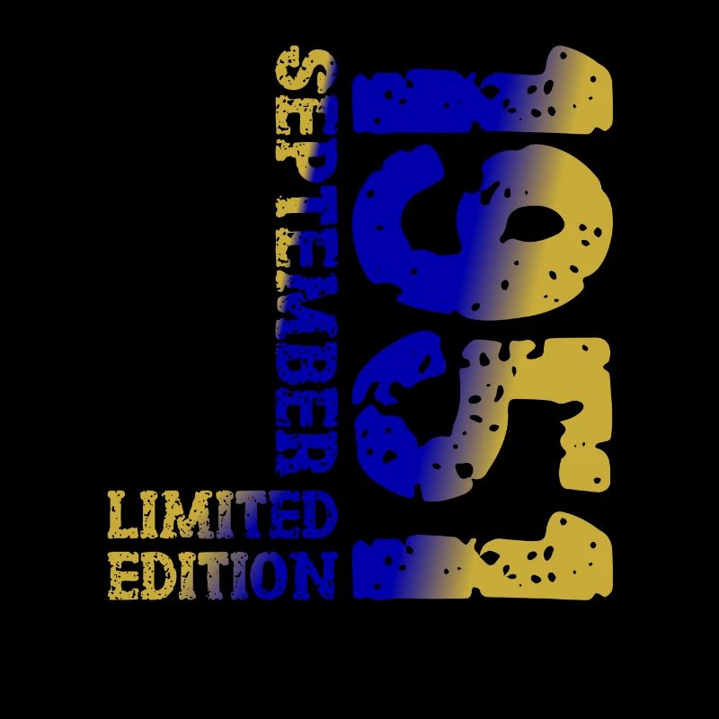 1951 September Limited Edition 72. Geburtstag Deko