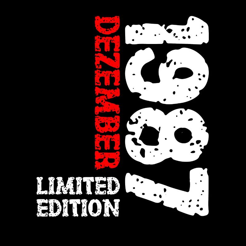 1987 décembre édition limitée 36e anniversaire décoration