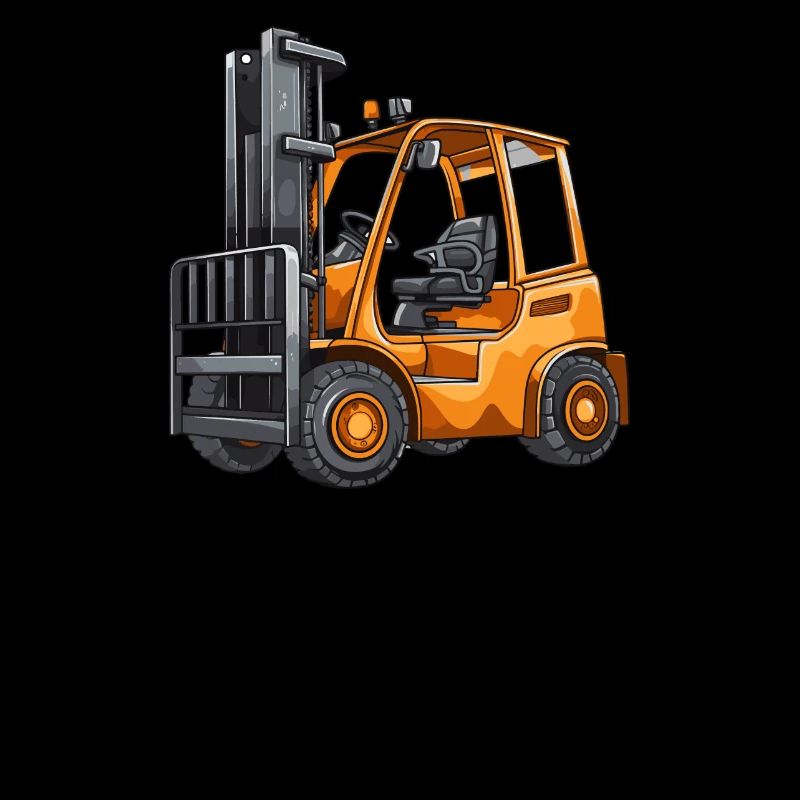 Gabelstapler Ich bin hier, um Gabelstapler zu sein