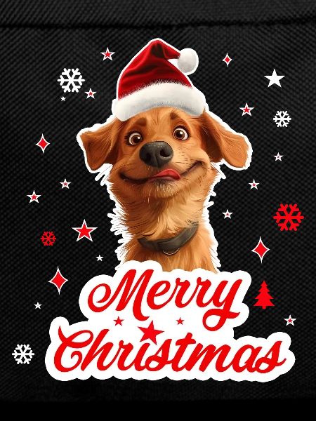 Merry christmas dog