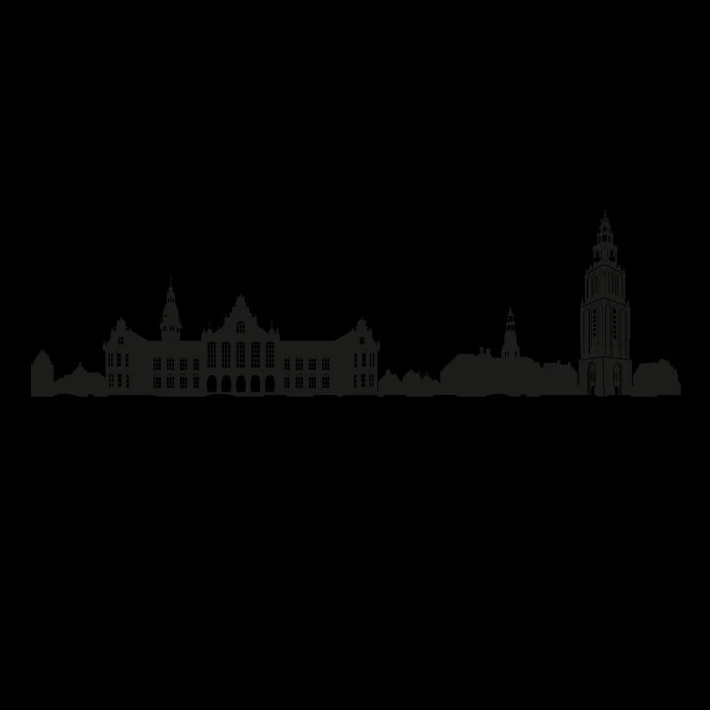 Groningen Netherlands skyline gift idea
