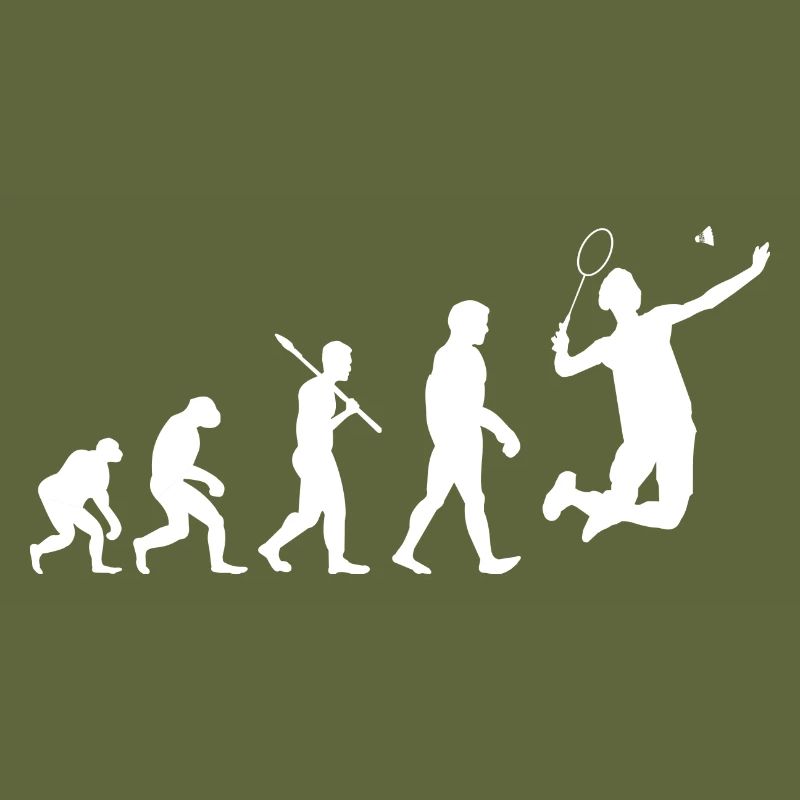 Badminton Grandpa Evolution