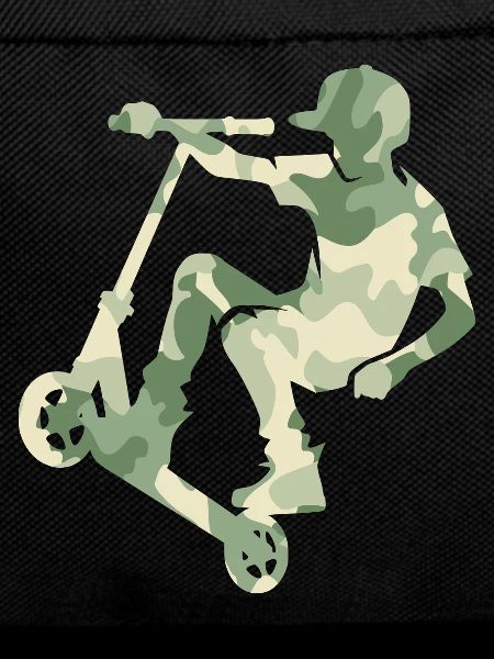 Camouflage Rider Scooter Teens