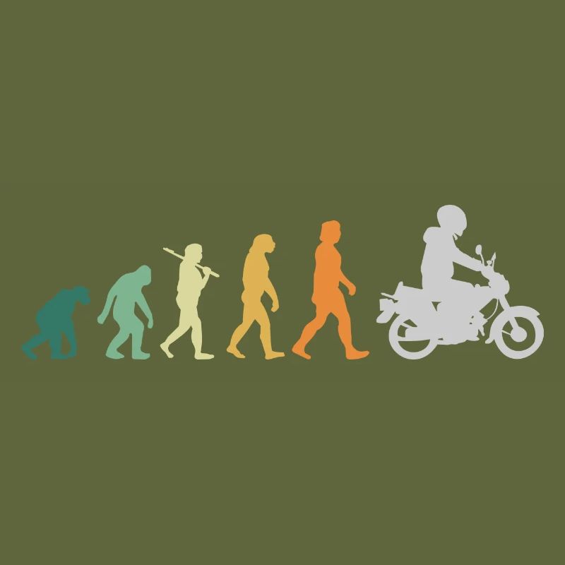 Moped Mofa Retro Style - Evolution