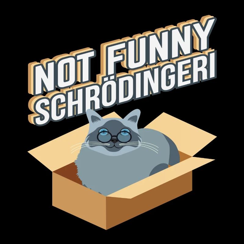 Cats Schrödinger physics student teacher gift