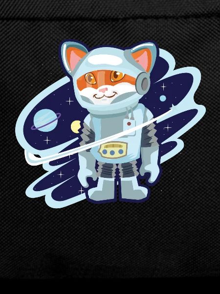 Cats astronaut space star gift