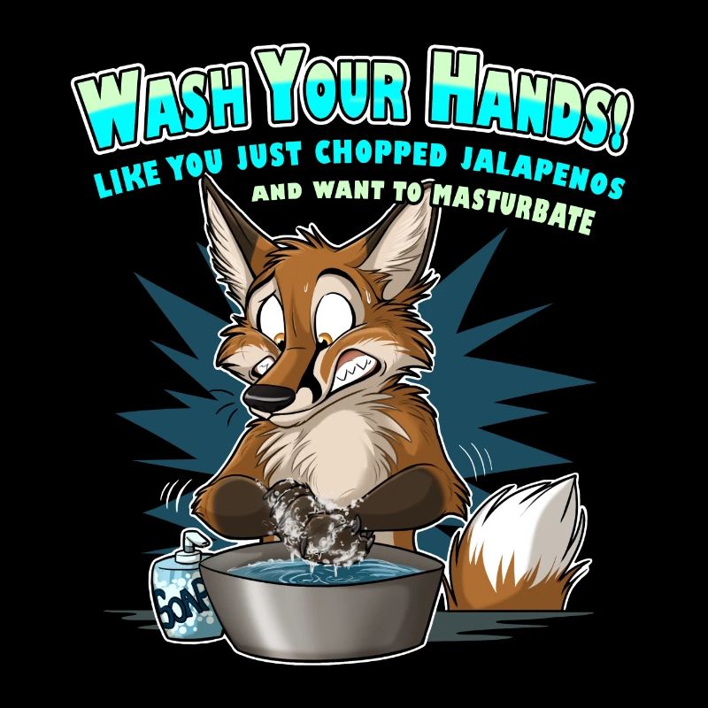 Wash Your Hands (blau)