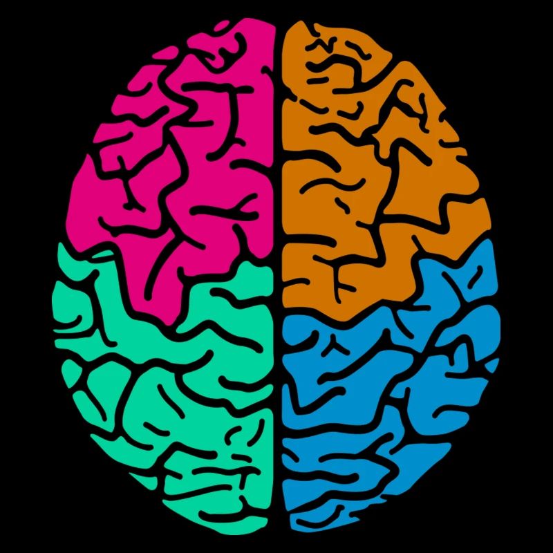 Colorful Brain buntes Gehirn