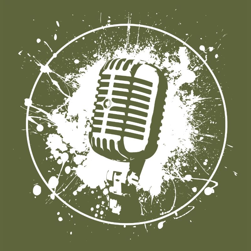 Retro Mic Splash