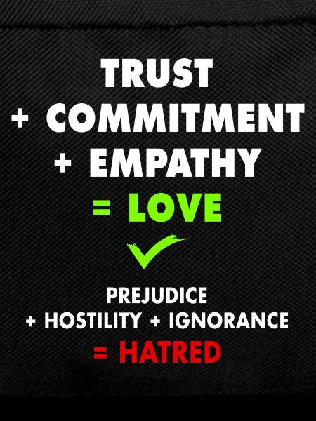 Spread love, fight hate !