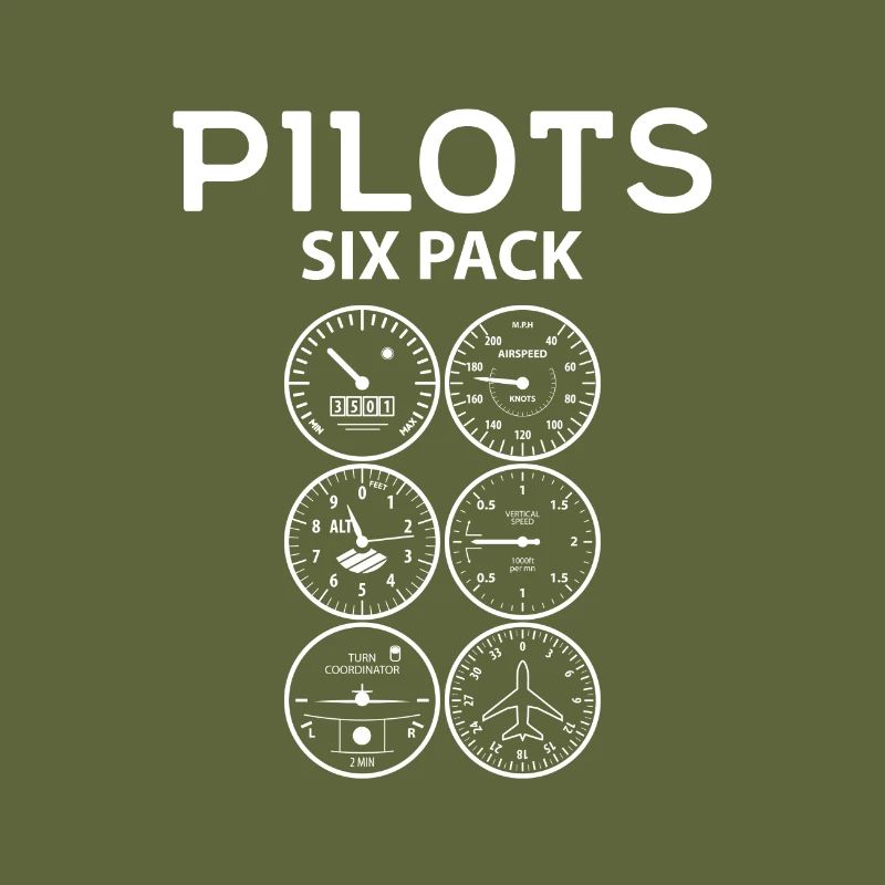 Piloten Sixpack Geschenk