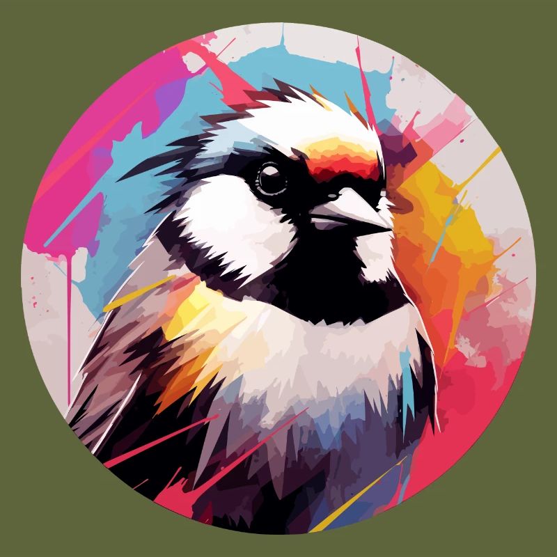 Chickadee bird