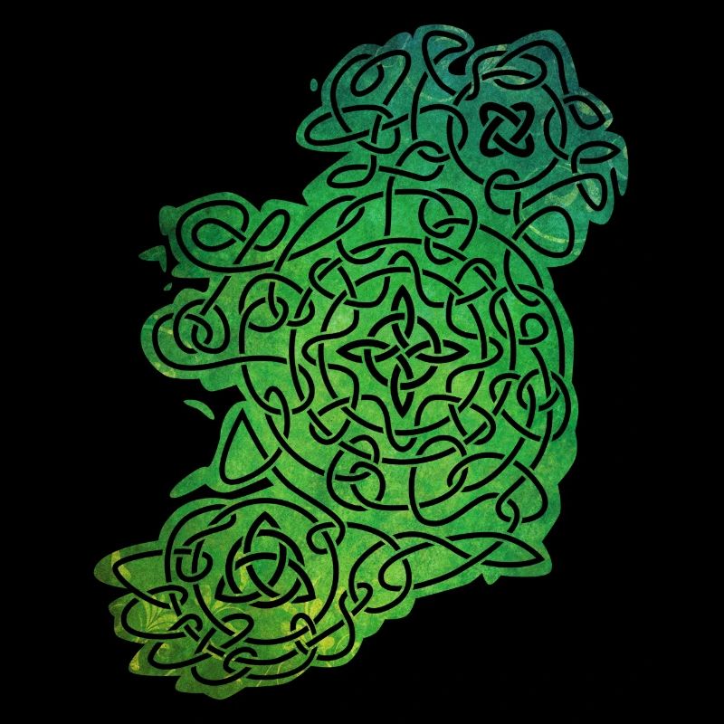 Celtic Map of Ireland