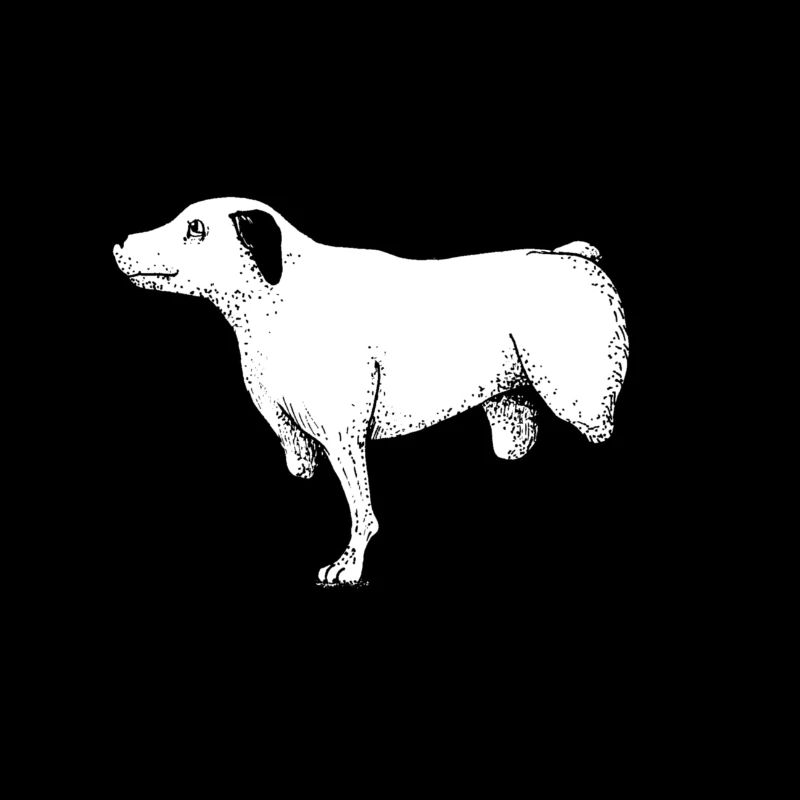 limpingDogBlackWhite