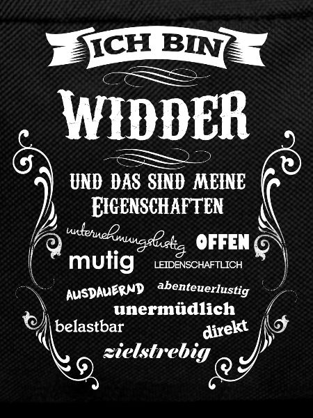 WIDDER - STERNZEICHEN