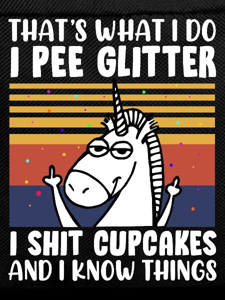 Unicorn saying funny