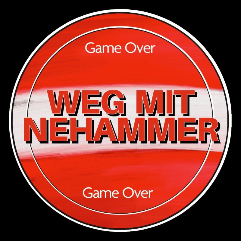 Weg mit Nehammer