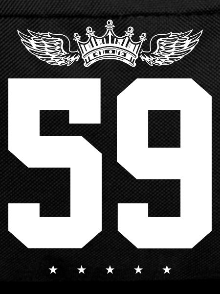 59 Number crown