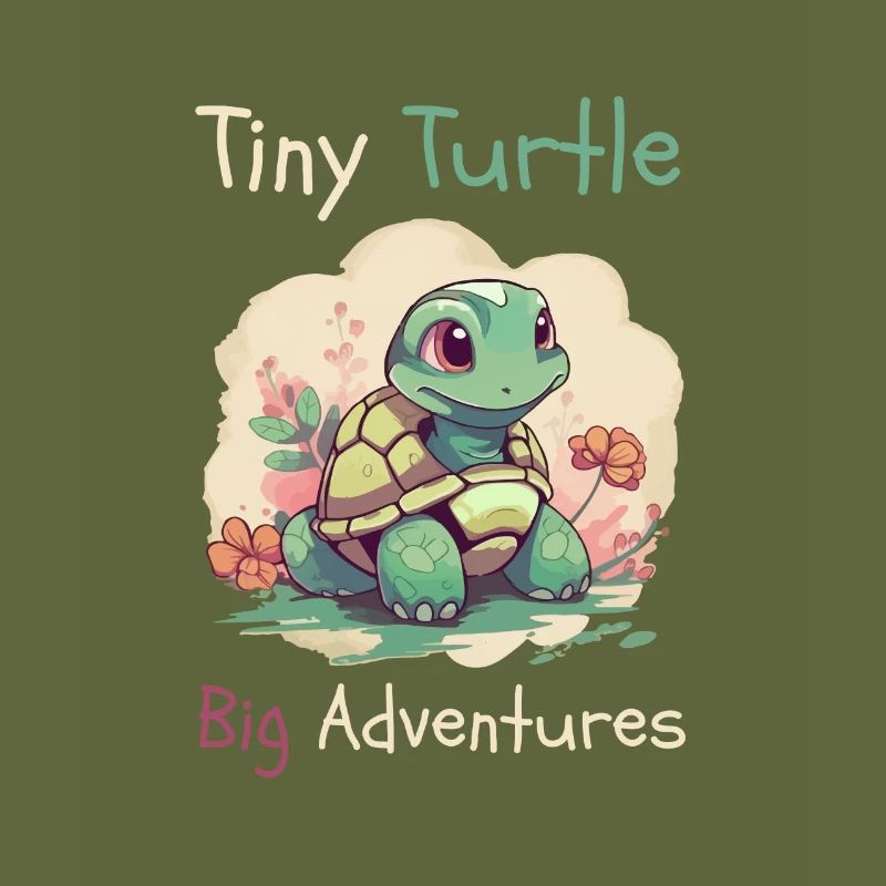 Tiny Turtle Abenteuer Design