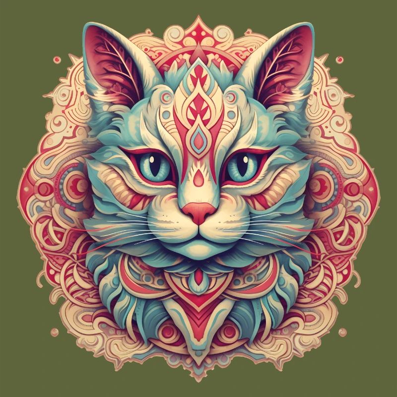 Mandala cat