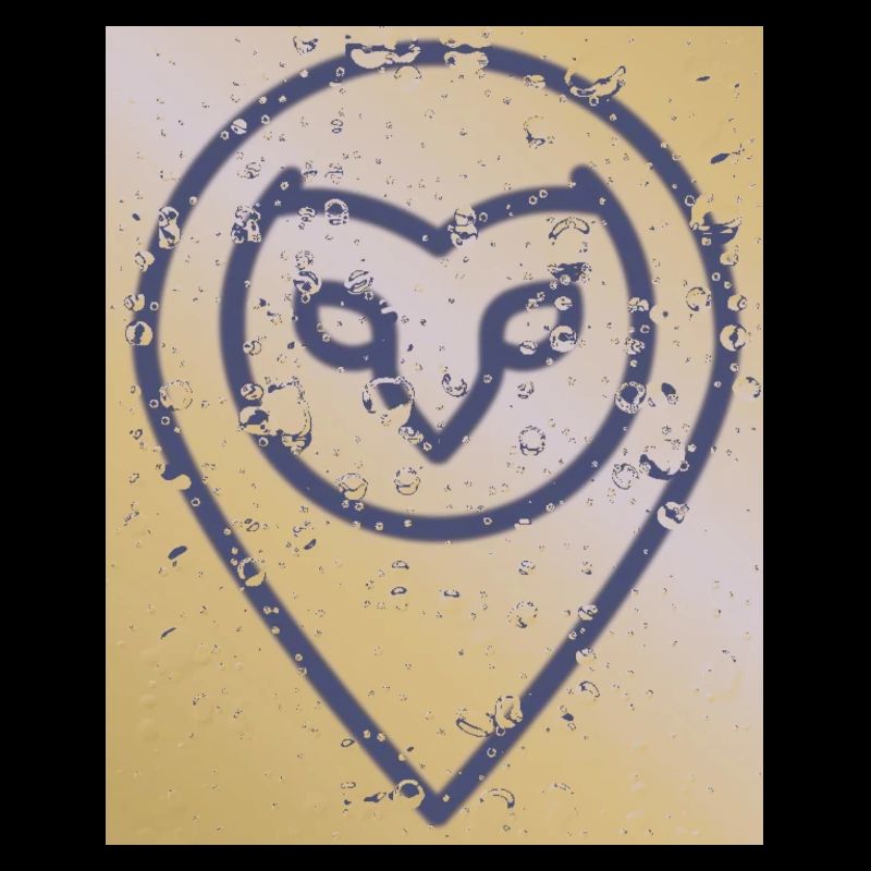 Randonautica - rain effect