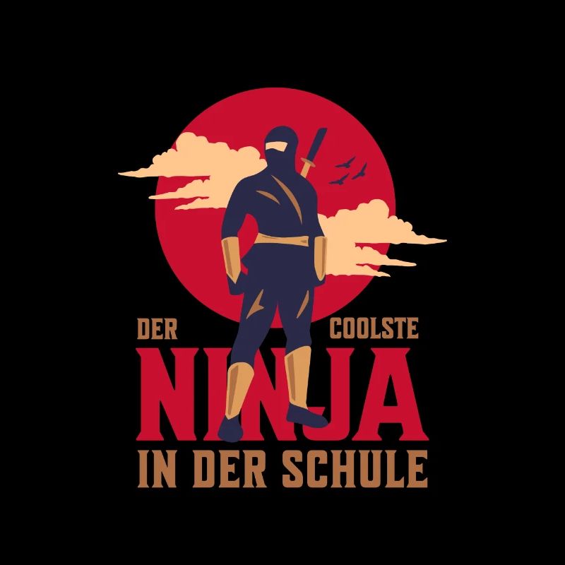 Der Coolste Ninja In Der Schule Ninja Judo Karate