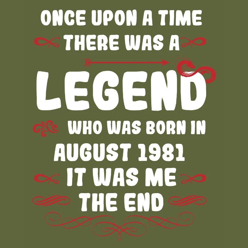 Es war einmal eine Legende. August 1981 Geburtstag