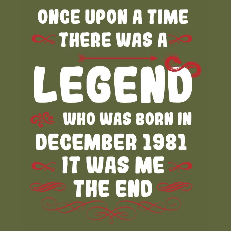 Es war einmal eine Legende. Dezember 1981 Geburtst