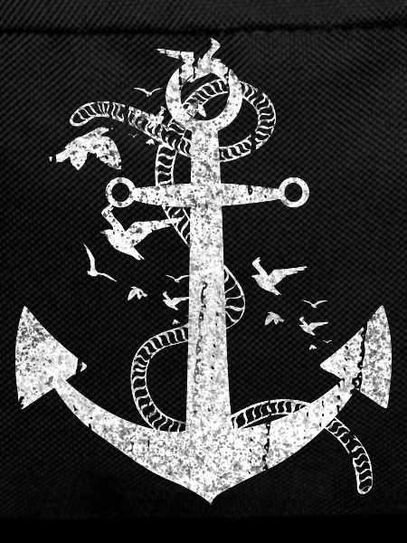 Distressed Anchor Maritime Design