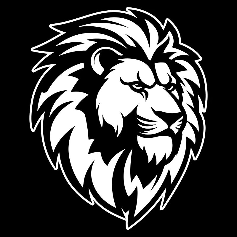 Lion Portait Head
