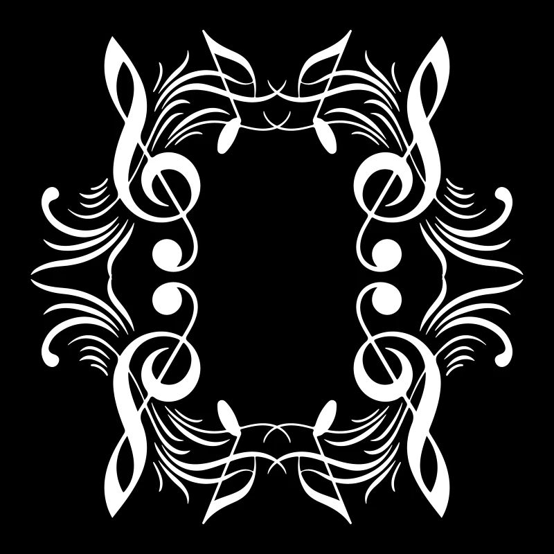 Musique de symbole de notes de musique