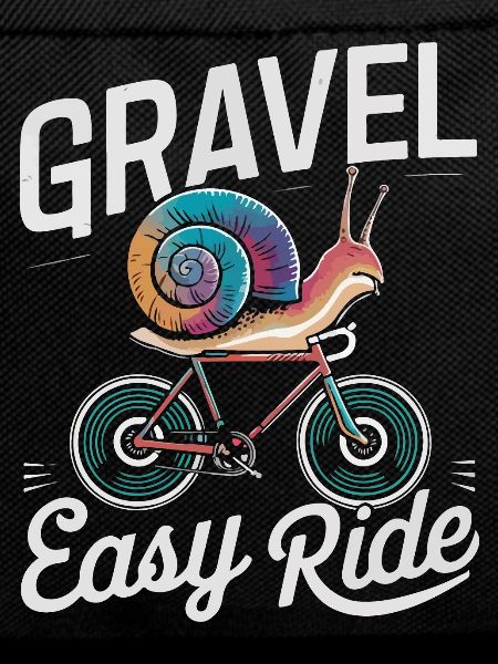 Snail Biking Adventure Illustration