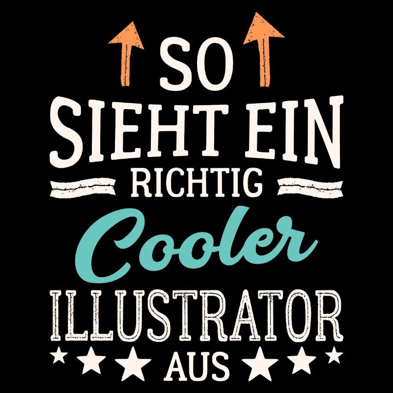 So sieht ein richtig cooler Illustrator aus