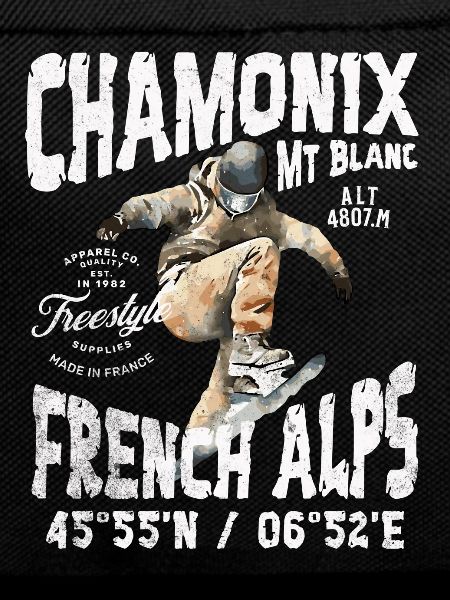 Skateboarding Chamonix Mont Blanc