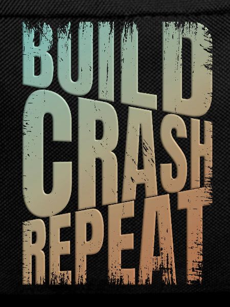 Drohne build crash repeat Spruch