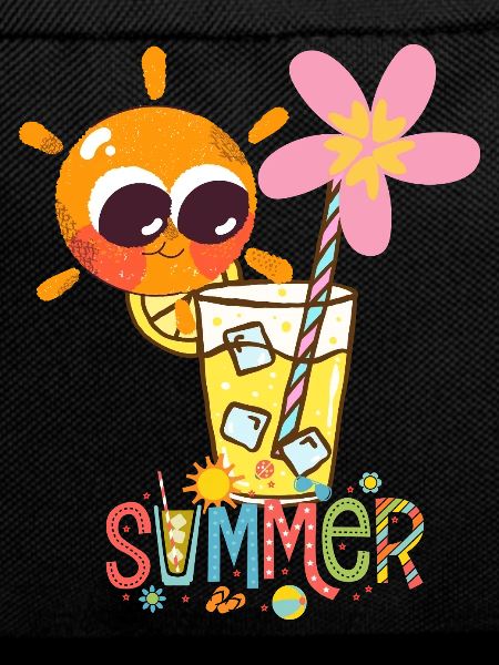 Summer vibes – lovely sun and drink.