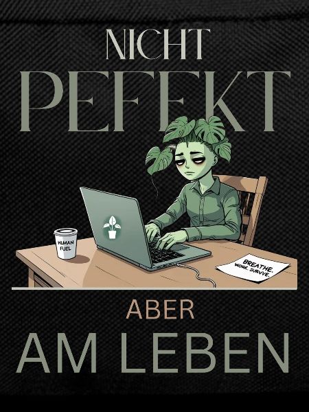 Perfectly alive – green, tired, real
