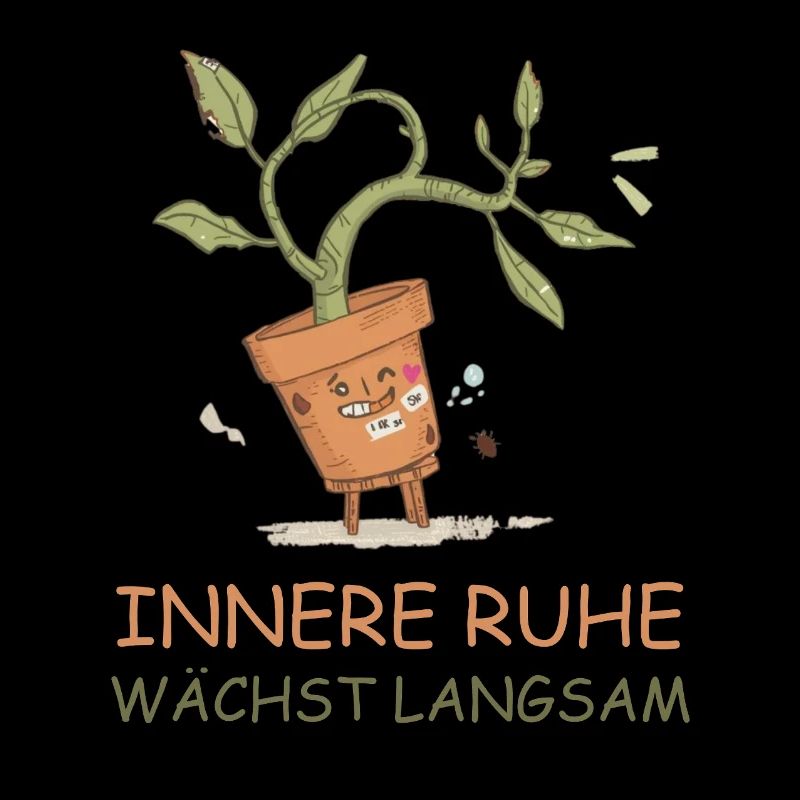 Innere Ruhe wächst langsam - Motivations