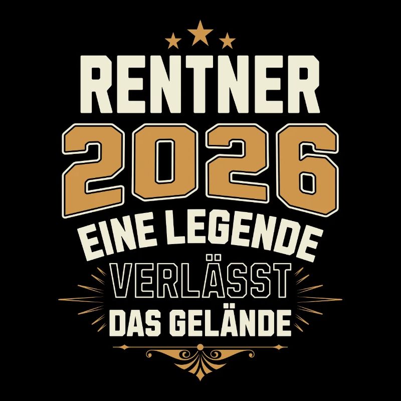 Pensioner 2026 Pension Pensioner Legend Retirement
