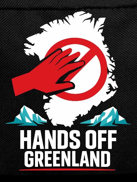 Hands Off Greenland Funny Gift