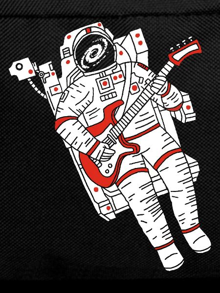 Astronaut guitarist